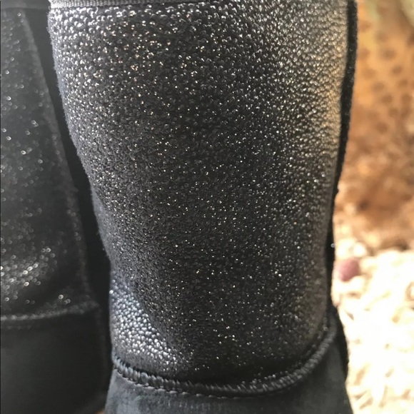 NEW Ugg Australia Black Suede Serein Boots Kid 5 - Picture 8 of 8
